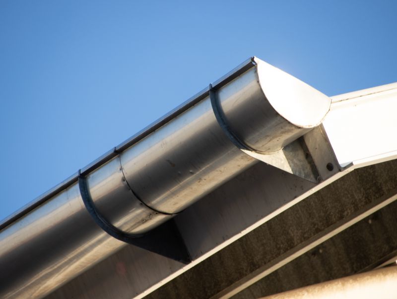 Industrial Gutter Installation detail